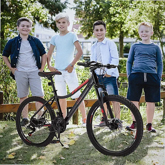 24 In Mountain Bike 21 Speed Bicycle MTB Bike Full Suspension for Adult Student