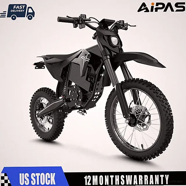 NEW 4000W Electric Dirt Bike 60V 28AH for Adults E-Mountain bike 50mph US