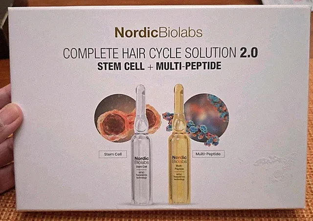 Nordic Biolabs Complete Hair Cycle Solutions 2.0 Stem Cell & Multi-Peptide