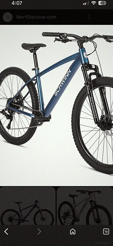 Schwinn AXUM Sport 27.5"/ S-Small Silver Black Mountain Bike